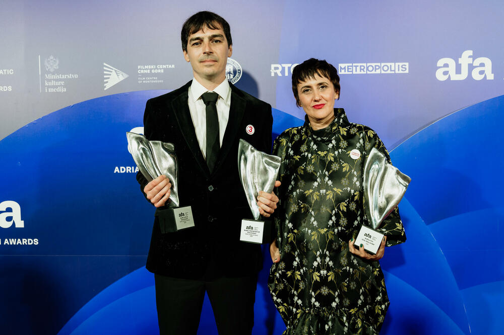 Đorđević i Jovović, Foto: Adriatic Film & TV Awards