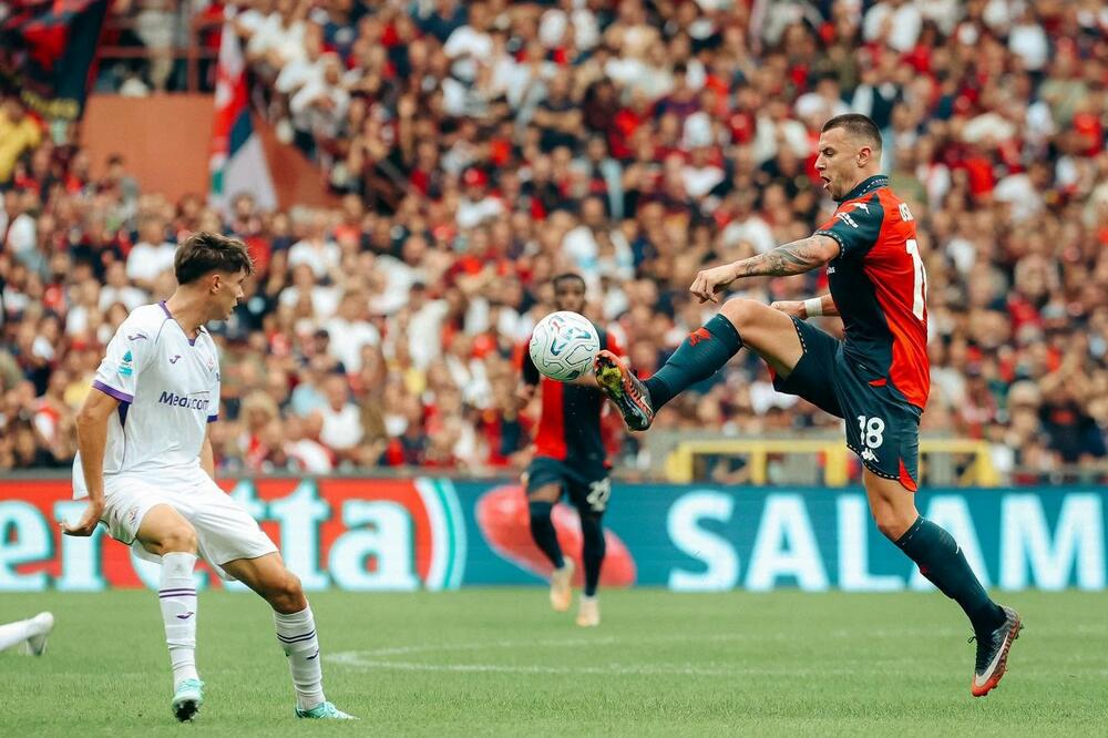 Milutin Osmajić, Foto: X/Genoa CFC
