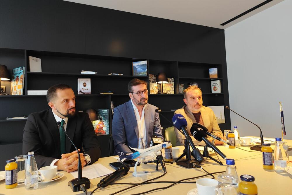Sa konferencije za medije, Foto: Siniša Luković