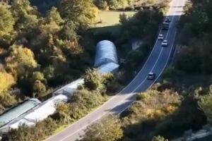 UP: Ulcinjska policija kaznila pet vozača zbog preticanja preko...