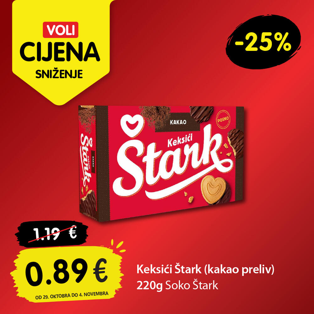<p><em>Još jedan četvrtak donosi dobre vijesti za vaš budžet! Čekaju vas nove sedmične akcije i prilika da svakodnevnu kupovinu obavite uz više uštede.</em></p>