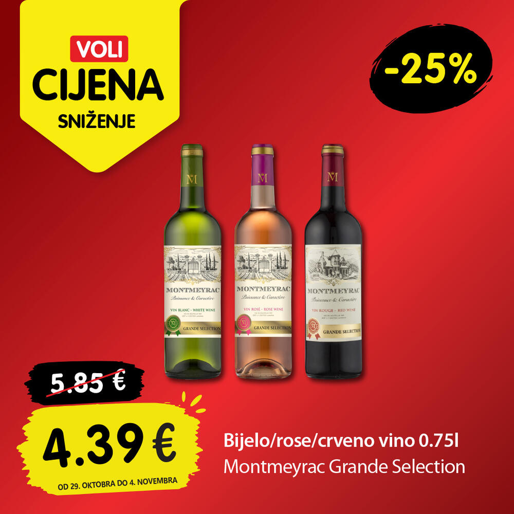 <p><em>Još jedan četvrtak donosi dobre vijesti za vaš budžet! Čekaju vas nove sedmične akcije i prilika da svakodnevnu kupovinu obavite uz više uštede.</em></p>