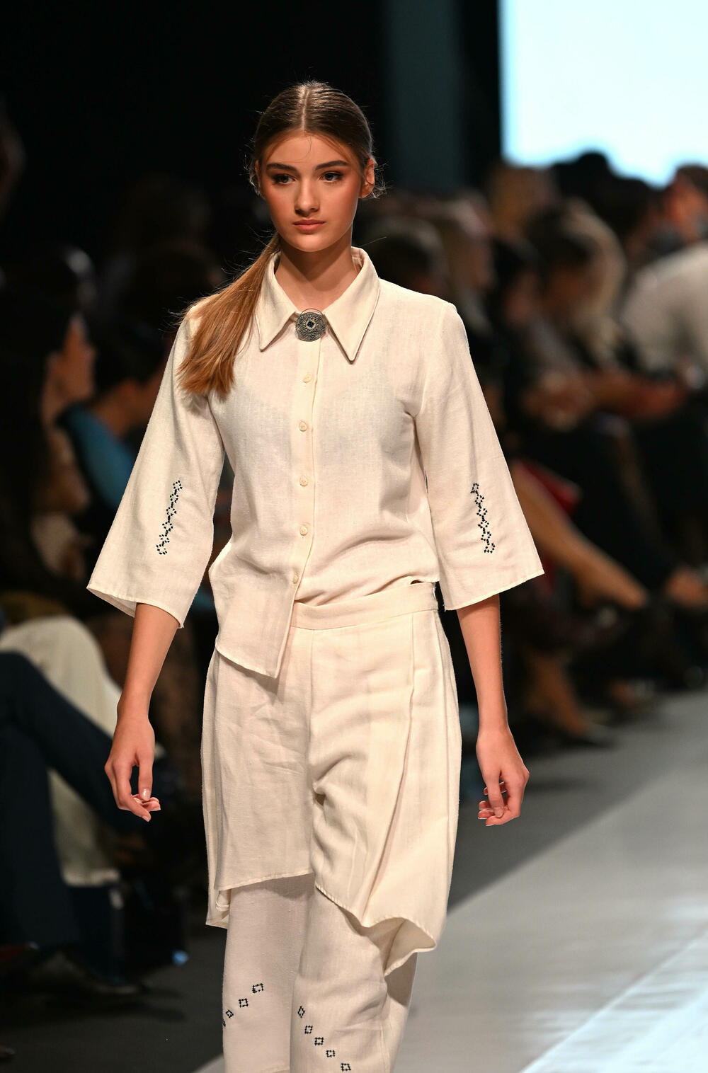 <p>Kolekcije su prikazali Milena Đukanović, Jelene Marunović, Anja Radović, Lorena Blagojević, Montana, Replay, ali i italijanski modni kreator Pietro Demita</p>