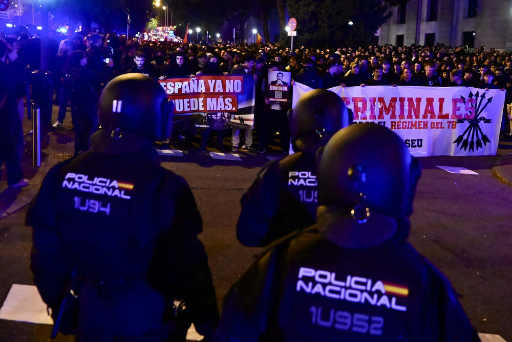 Madrid protesti