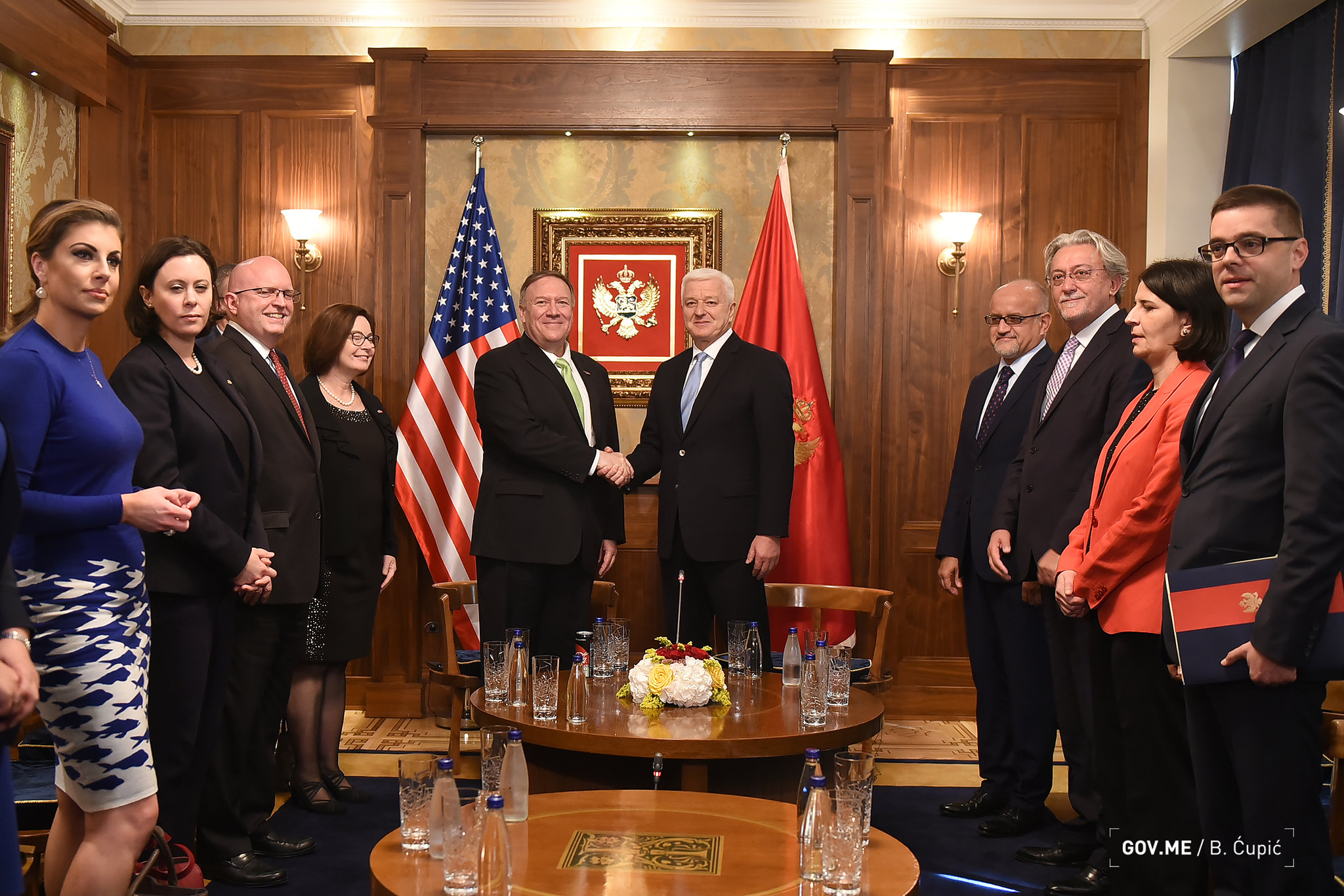 Sa sastanka u vili "Gorica"