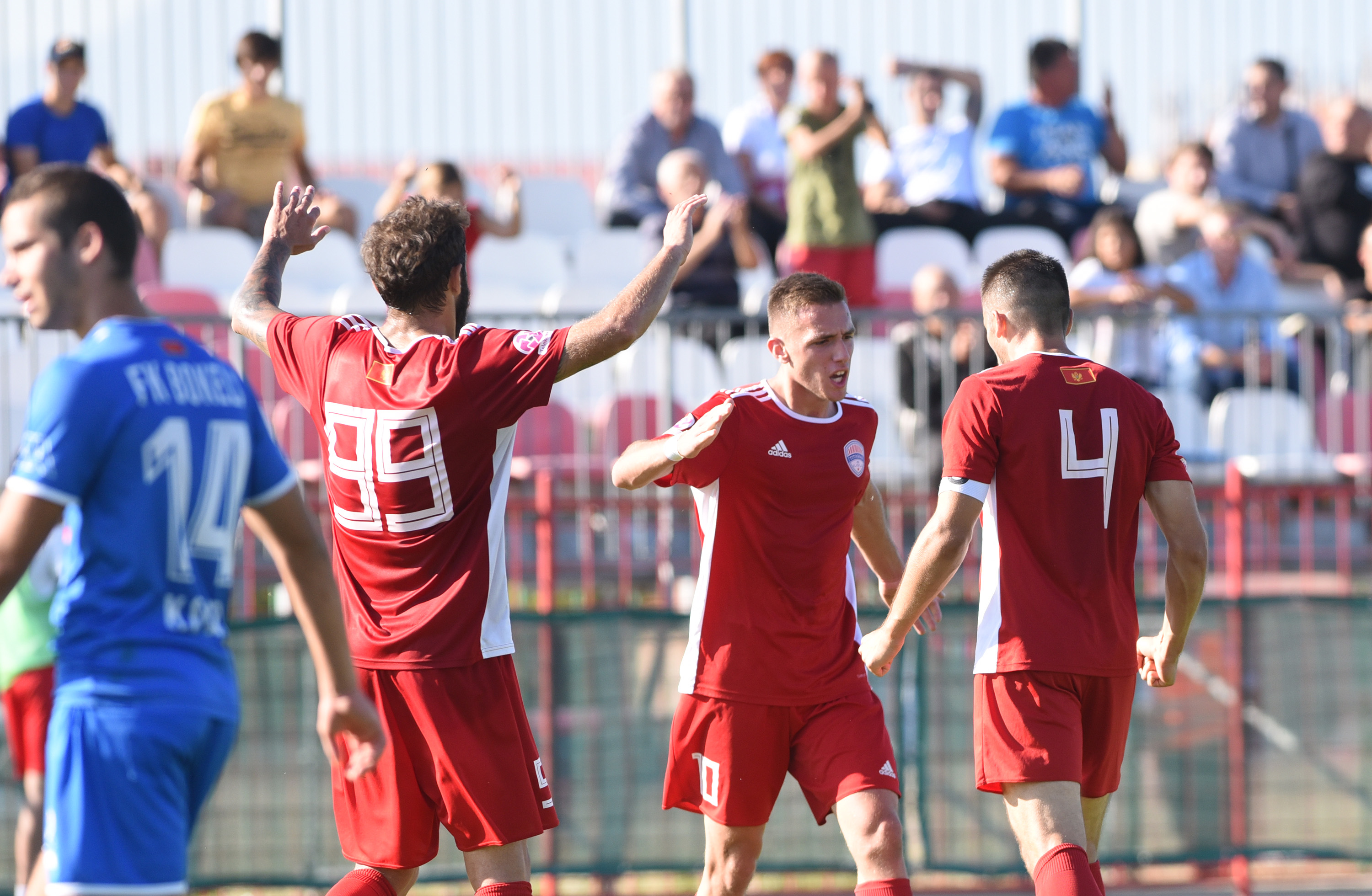 Fudbaleri OFK Titograda slave gol protiv Bokelja
