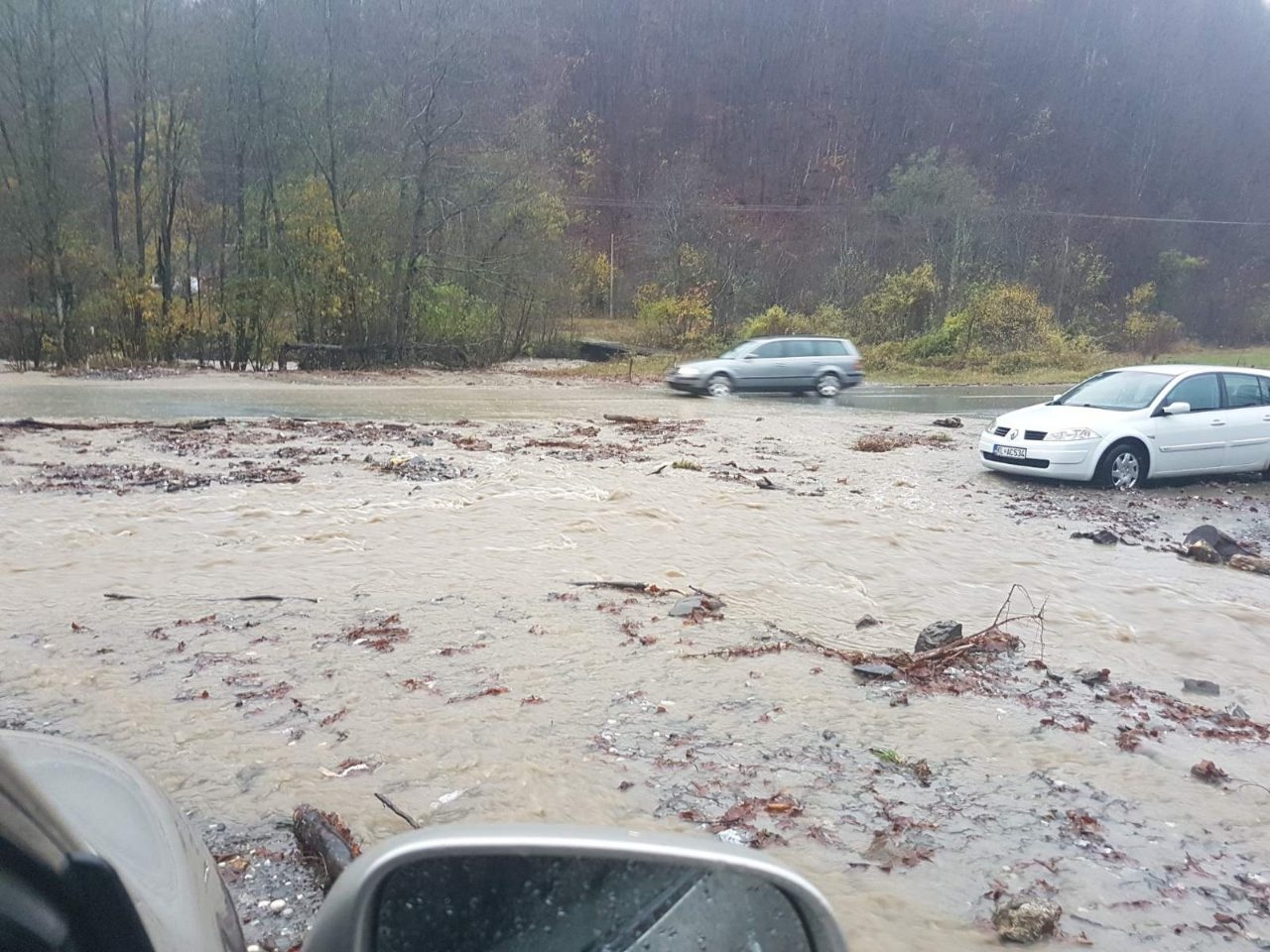 Poplavljen i magistralni put u Kolašinu