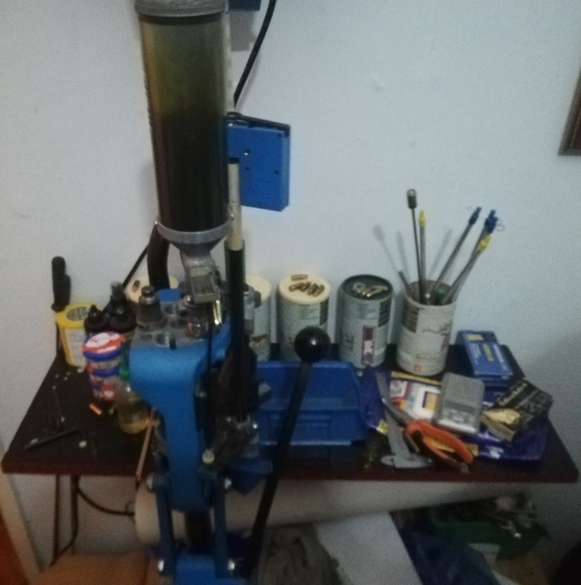 Ammunition making and loading machine