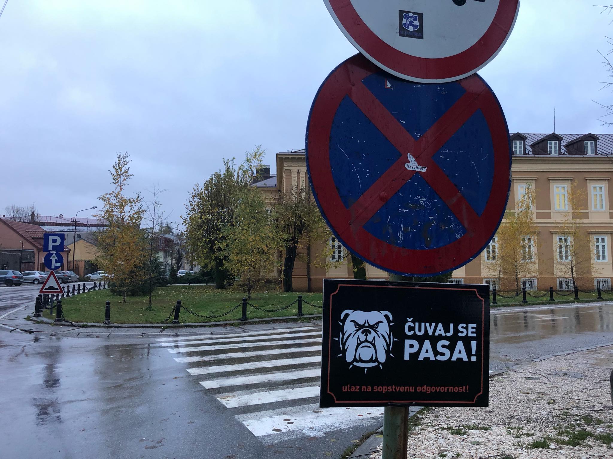 Natpis u Prijestonici