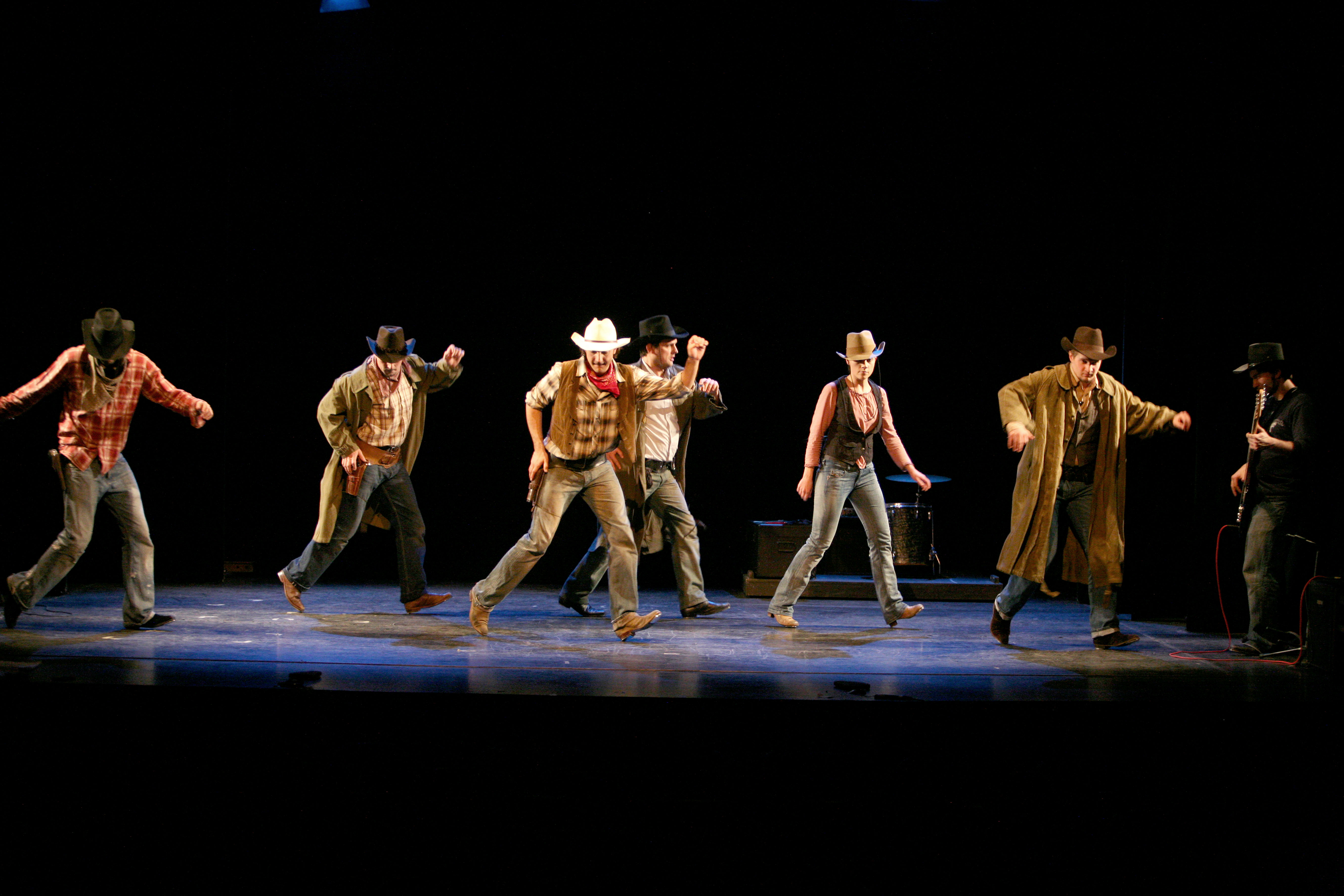 detalj iz predstave "Kauboji"