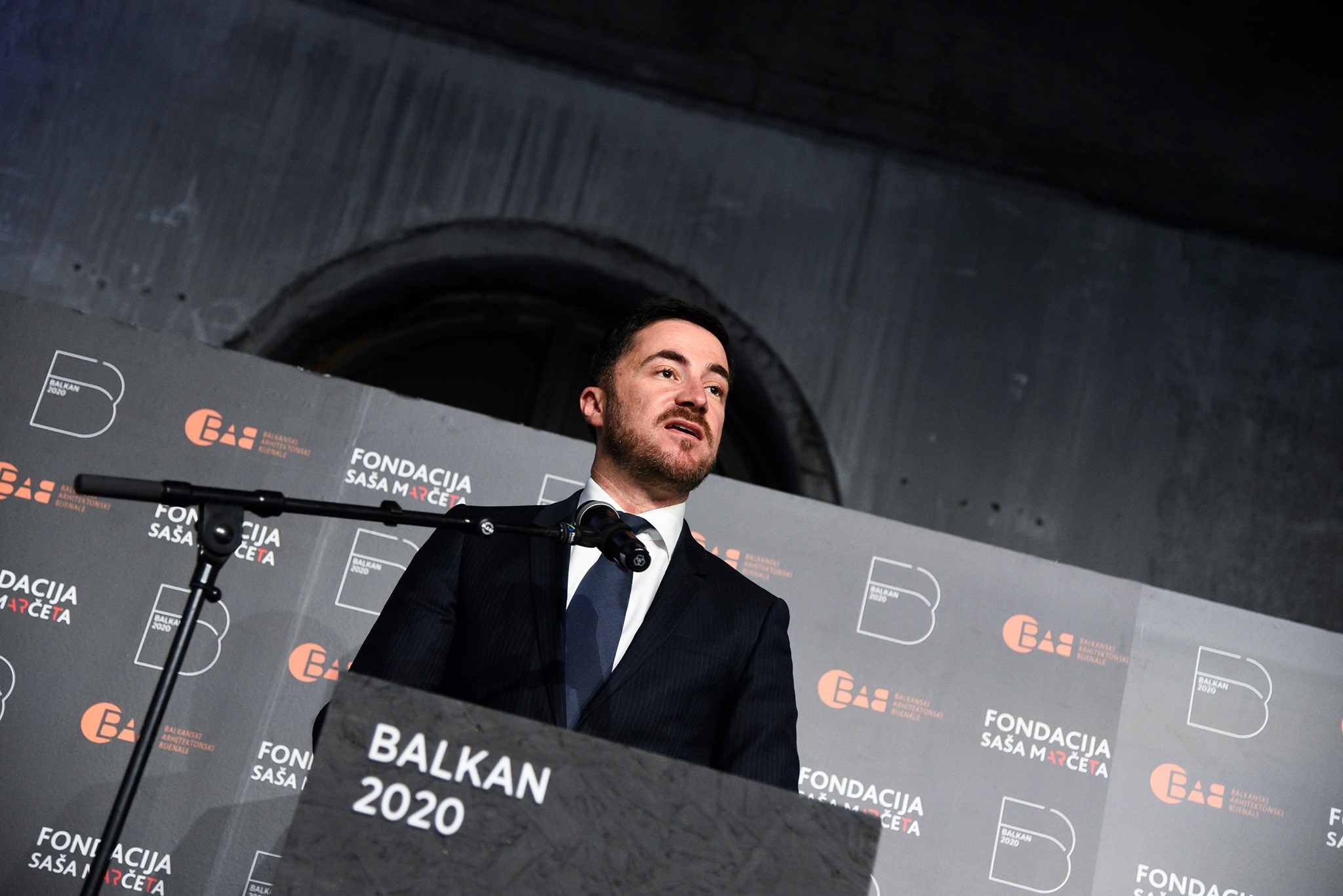 Ministar Aleksandar Bogdanović govori na otvaranju BAB 2019