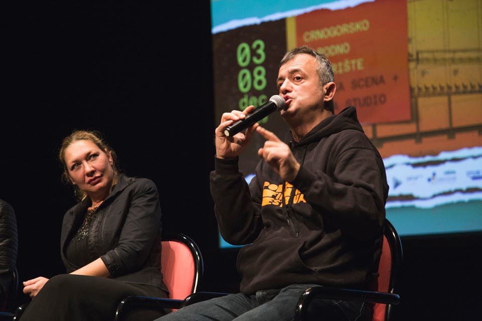 Na diskusiji nakon projekcije: Rossi i Trifunović