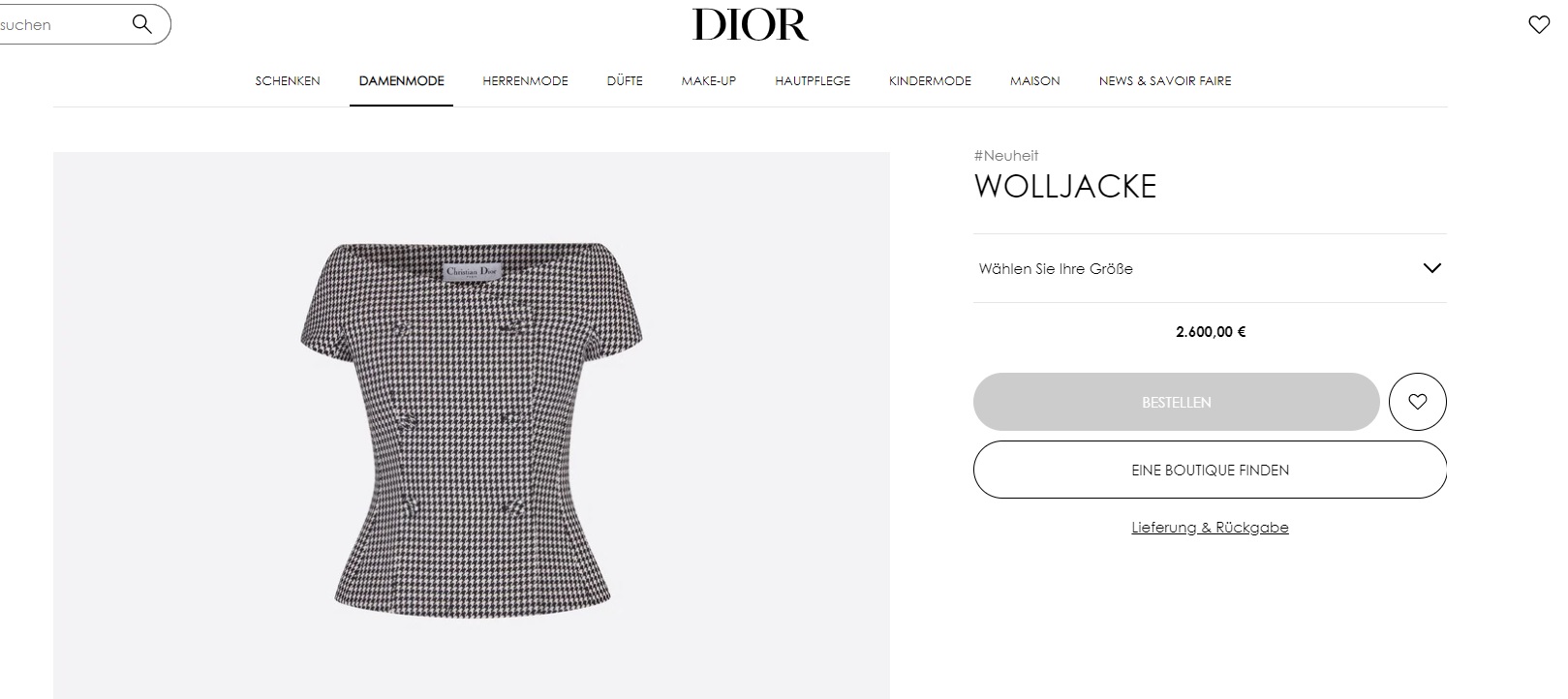 "Dior" bluza