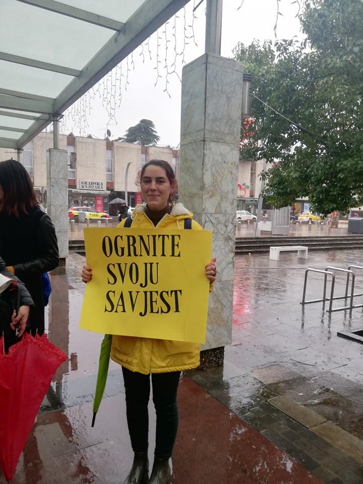 Marš protiv krzna u Podgorici