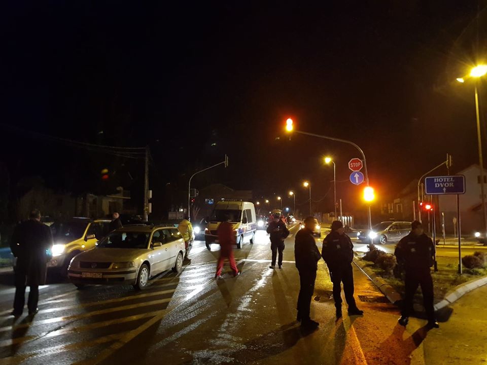 Blokada puta na Rakonjama