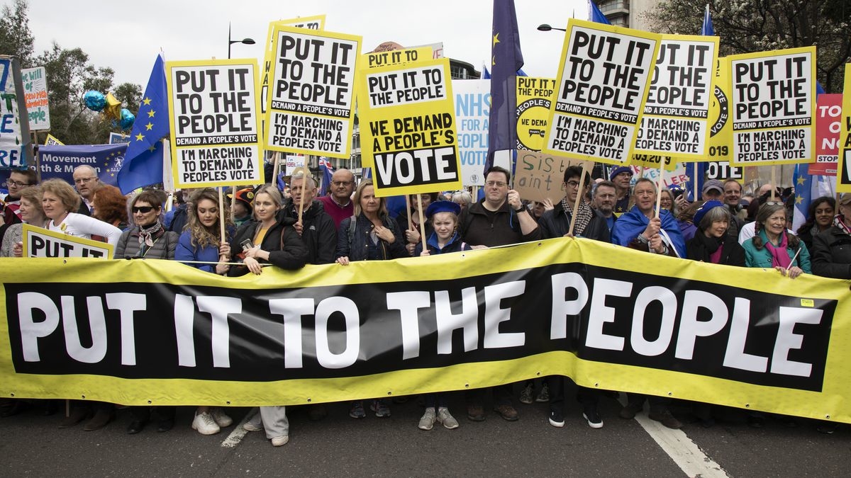Masovni marš Britanaca protiv izlaska iz EU