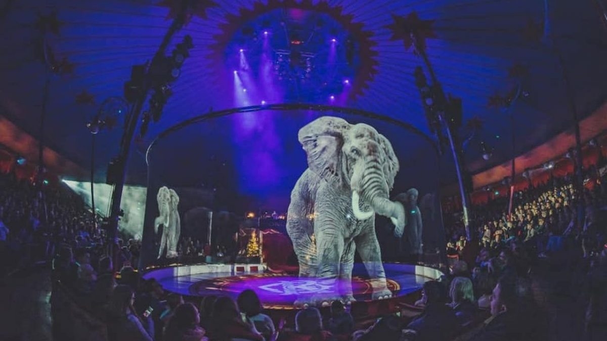 Cirkus "Ronkali" je prvi uveo holograme umjesto žvotinja