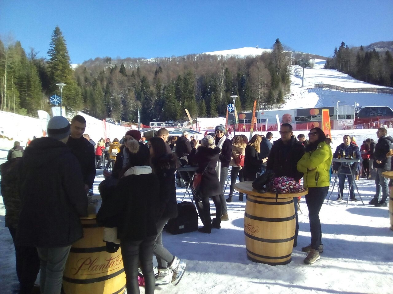 Detalj sa otvaranja sezona na Skijalištu Kolašin 1600