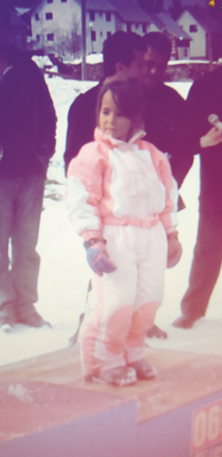 Jelena na prvom takmičenju