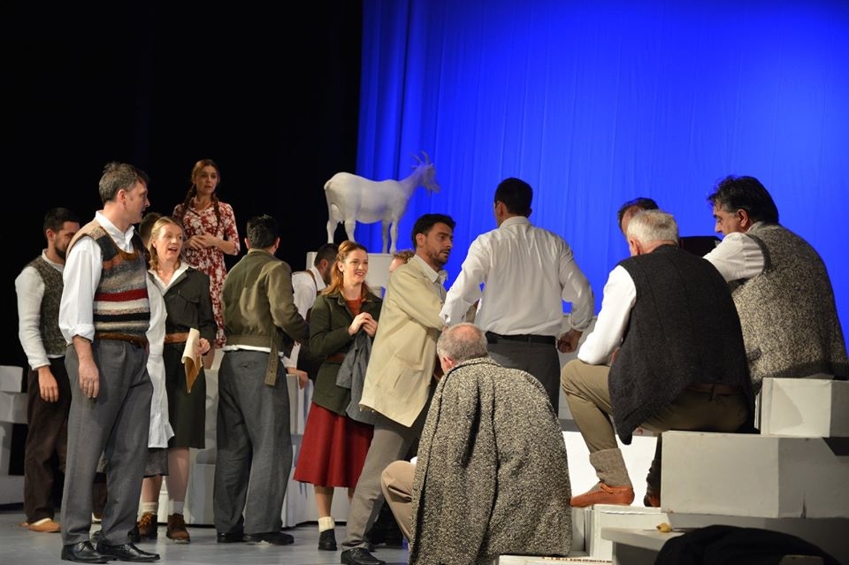 Scena iz predstave “Kozocid” Vide Ognjenović