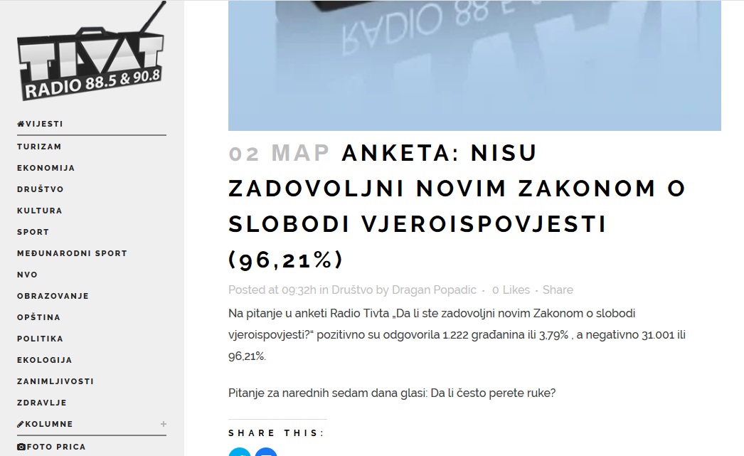 anketa Radio Tivat