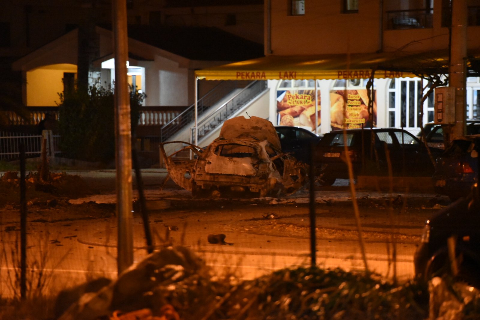 Mjesto eksplozije, Podgorica