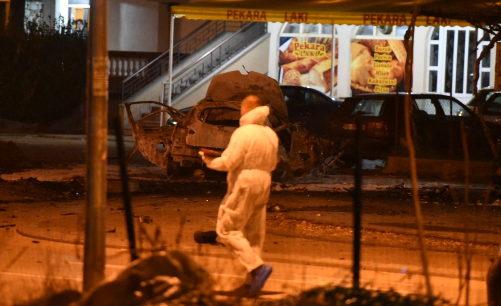 Mjesto eksplozije, Podgorica