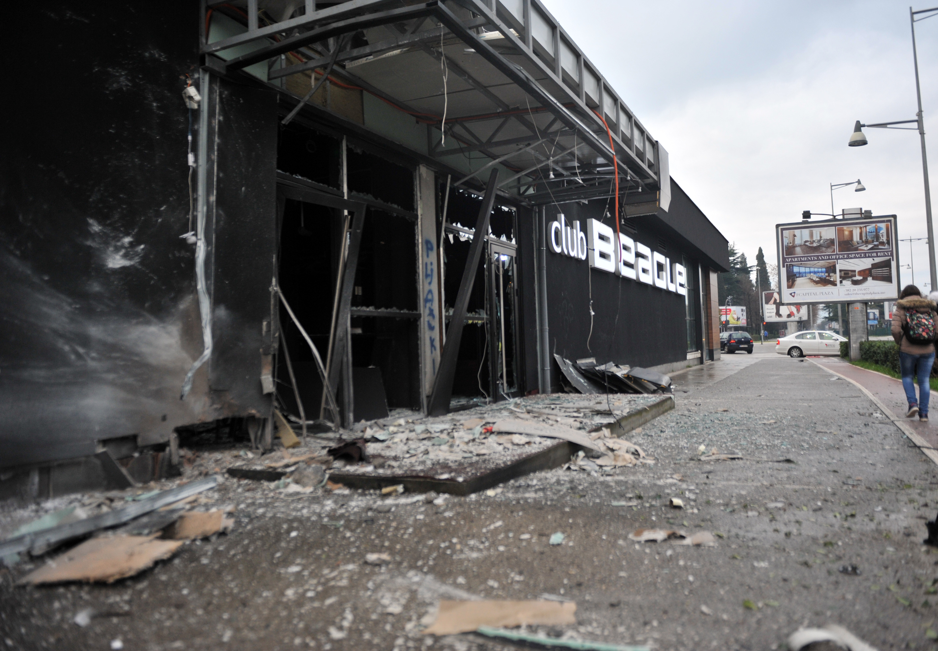 Nakon bombaškog napada na lokal "Beagle" iz 2018. godine (ilustracija)