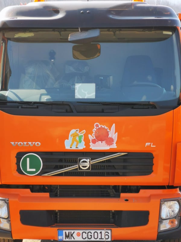 Vehicle of Municipal Enterprise "Gradac"