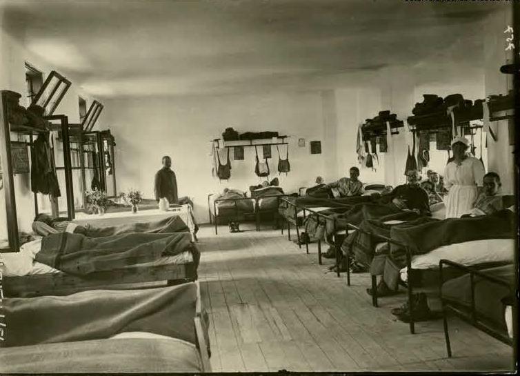 Bolnička soba u Vojnoj bolnici Meljine