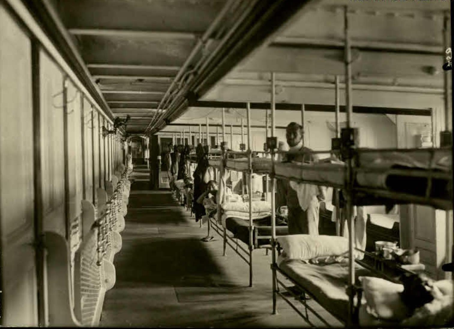 Bolnička soba na brodu Africa