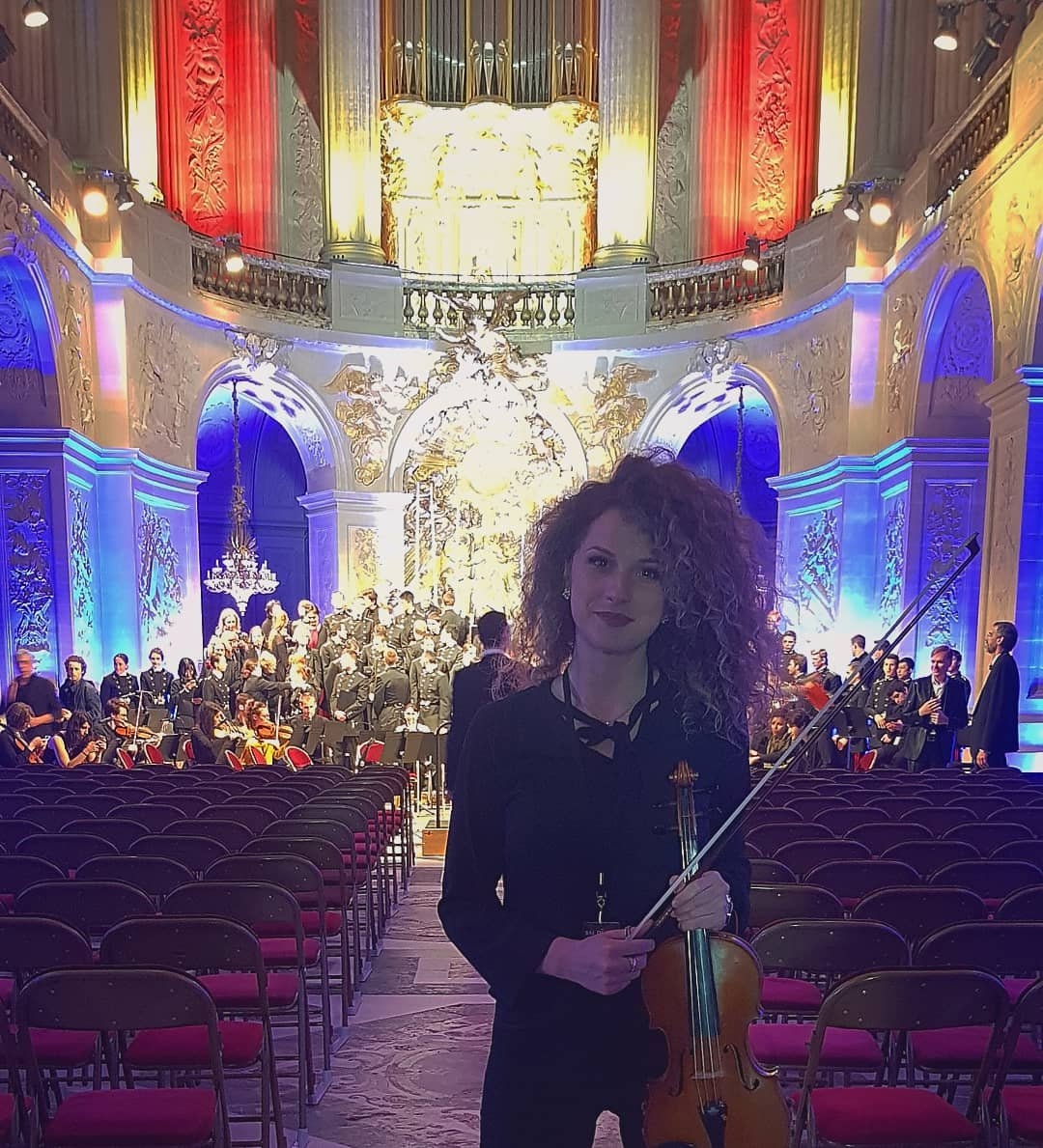 Radi i kao profesor violine na jednom od pariskih konzervatorijuma: Dajana Pavićević