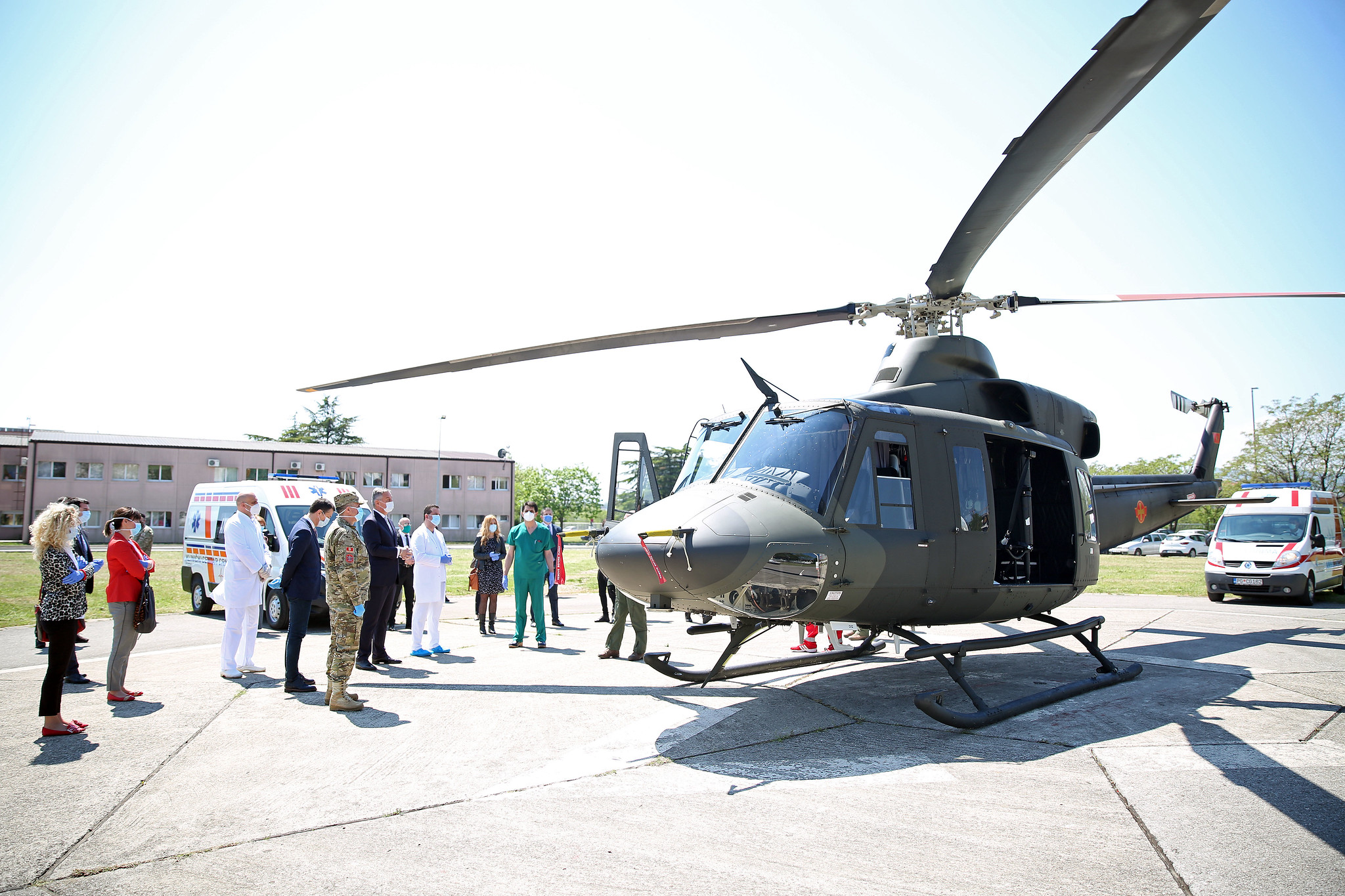 Predsstavljanje helikopterske eskadrile