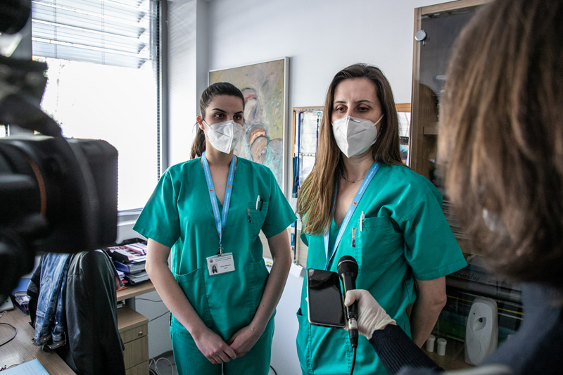 Nikolina Martinović i Irena Joksimović