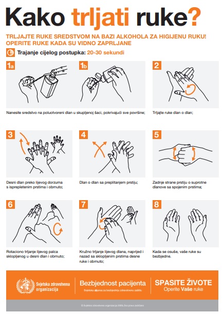 Kako trljati ruke
