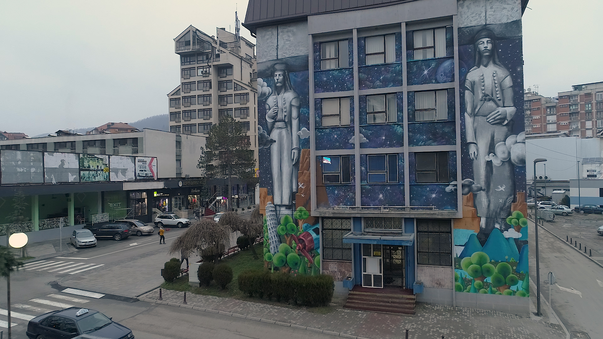 Mural u Bijelom Polju