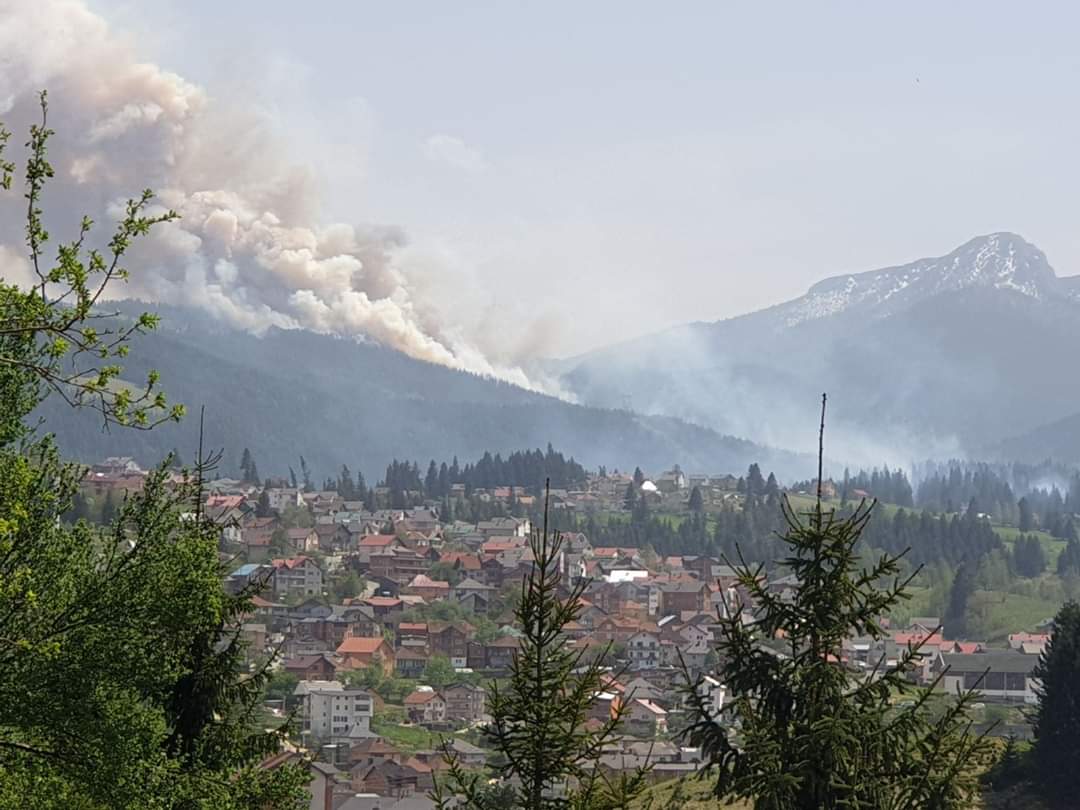 Rožaje, požar