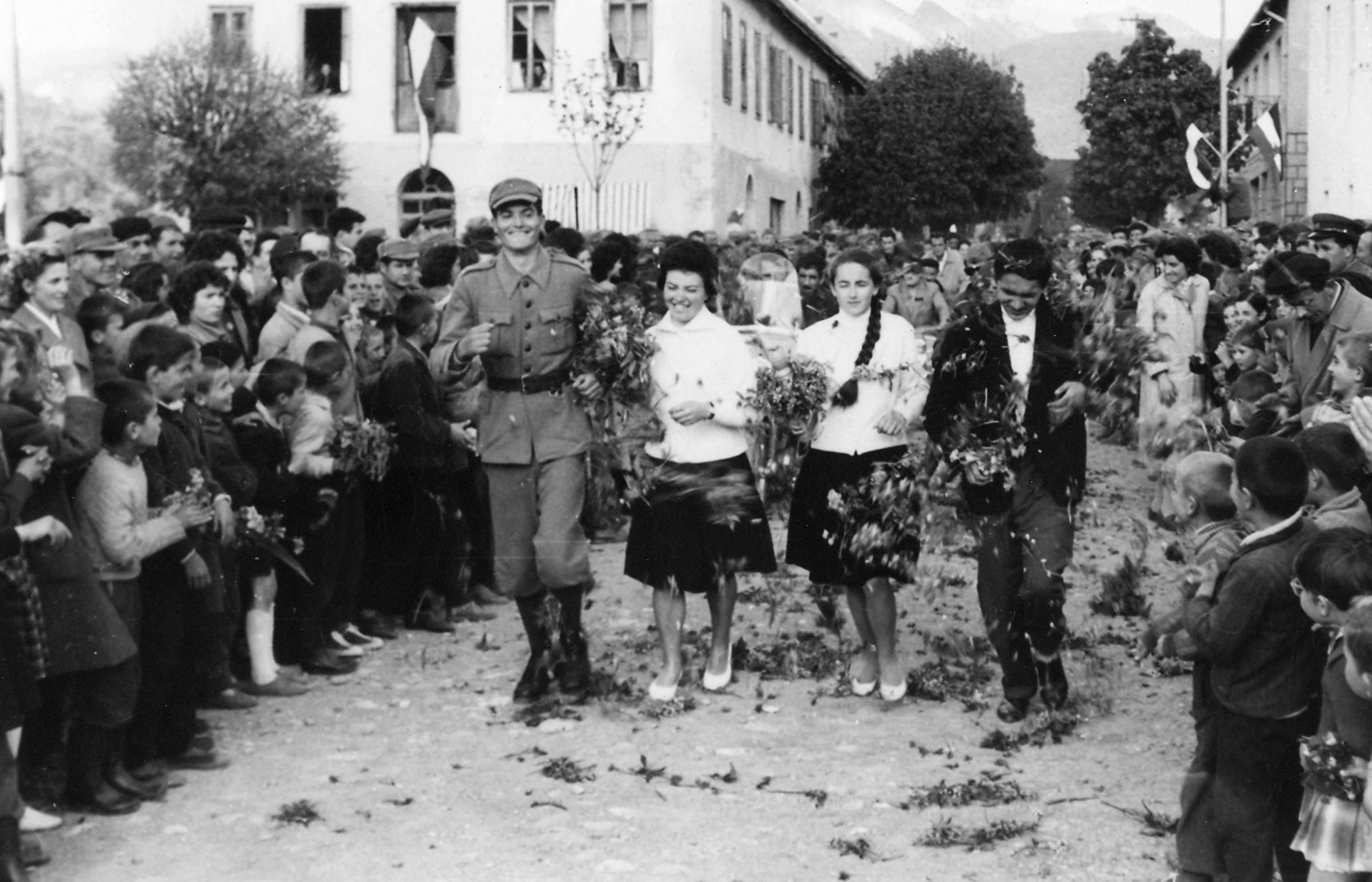 Doček štafete u Kolašinu 1961.