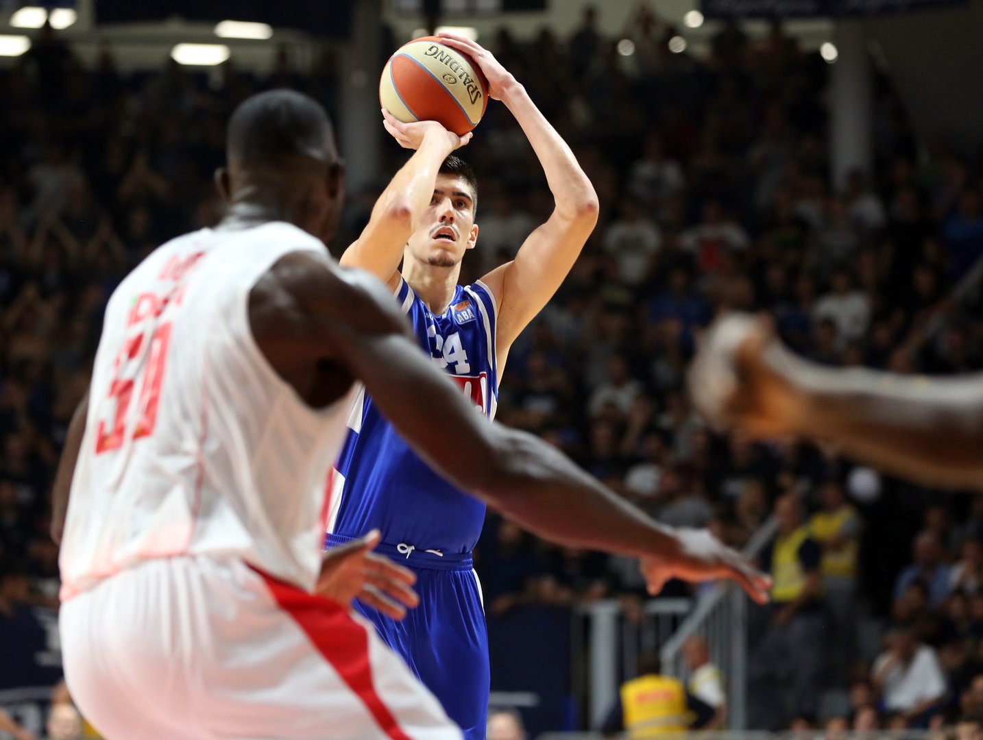 Danilo Nikolić na meču sa Crvenom zvezdom