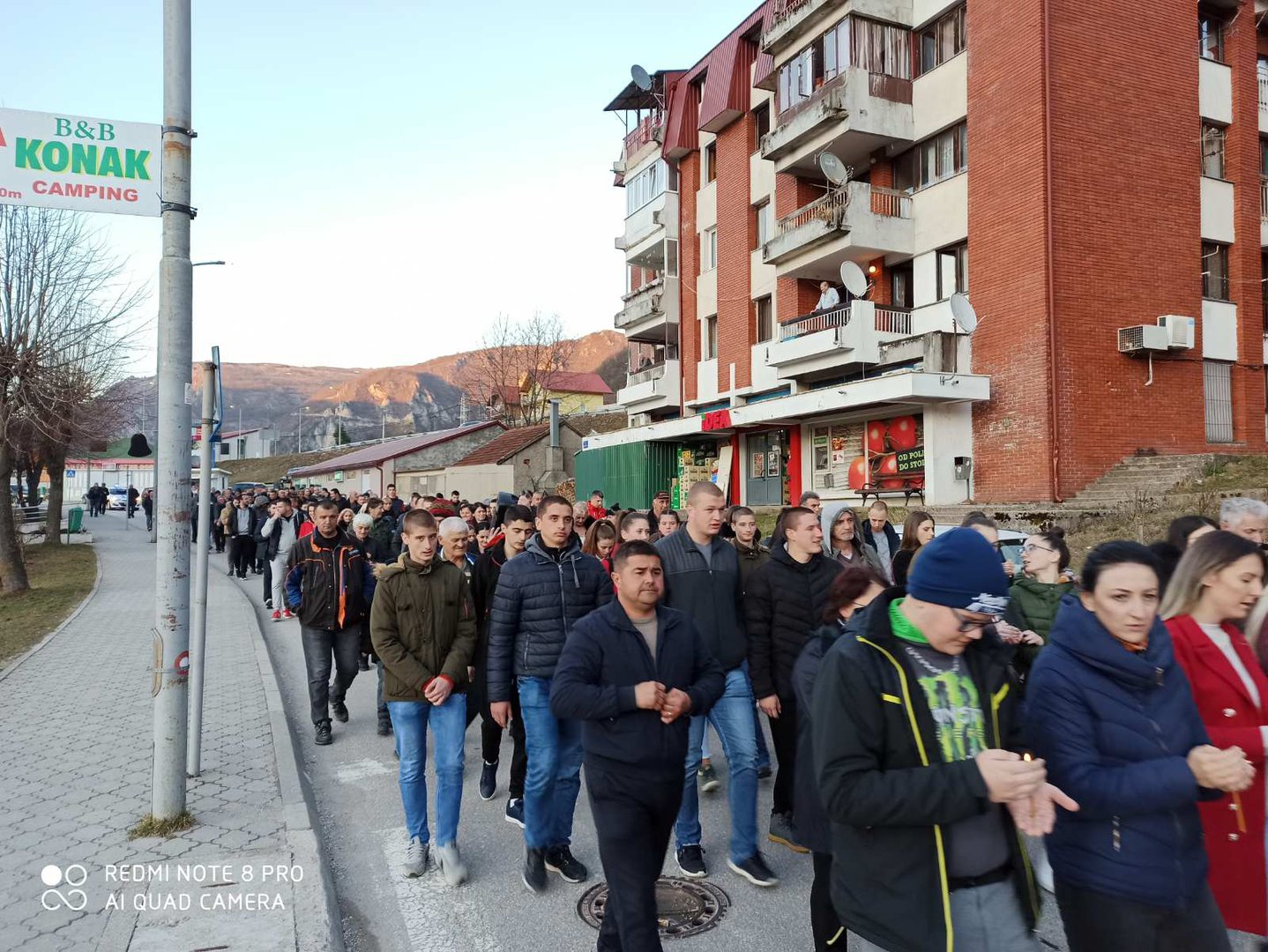 Sa litije u Plužinama