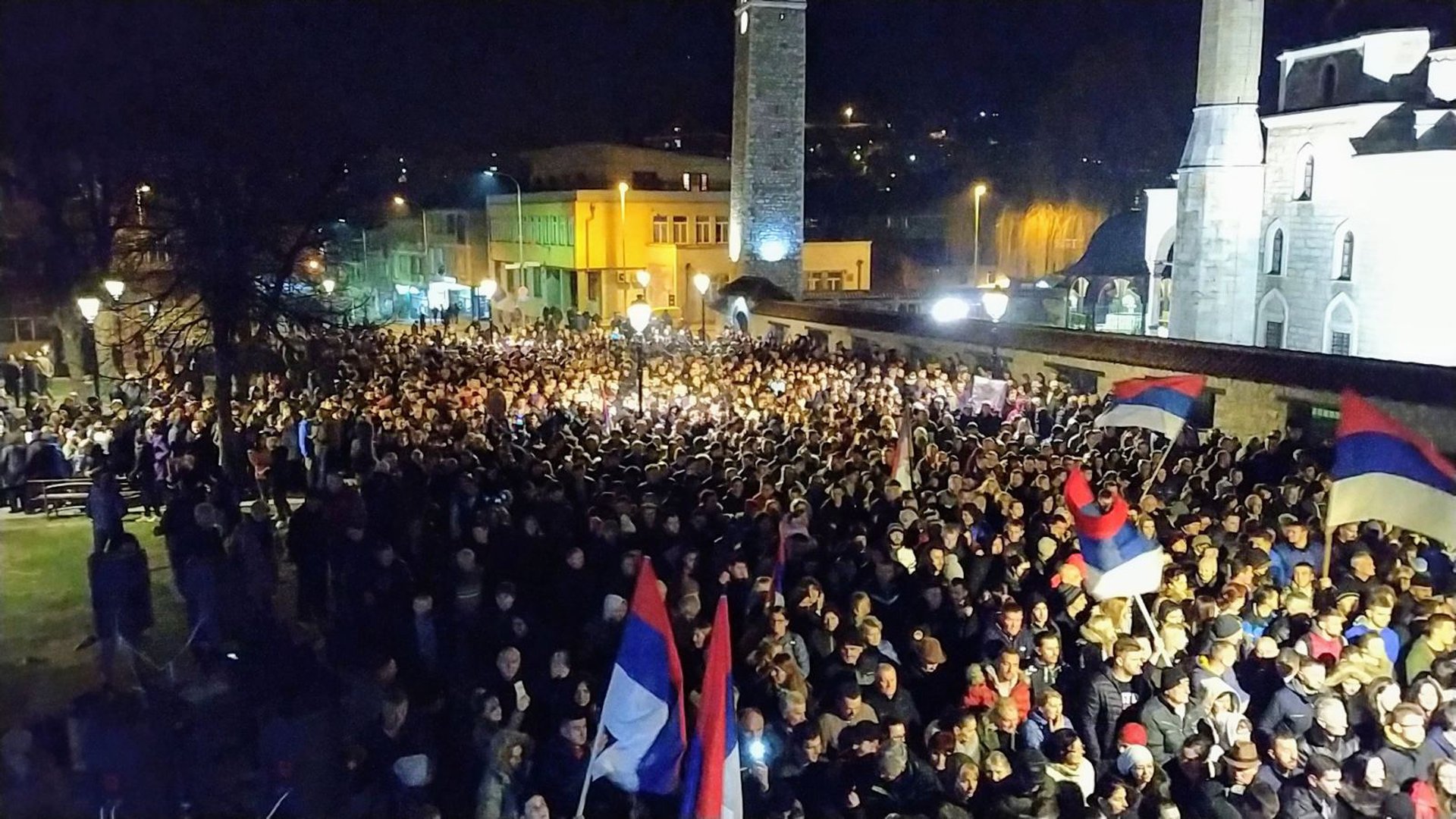 Sa litije u Pljevljima